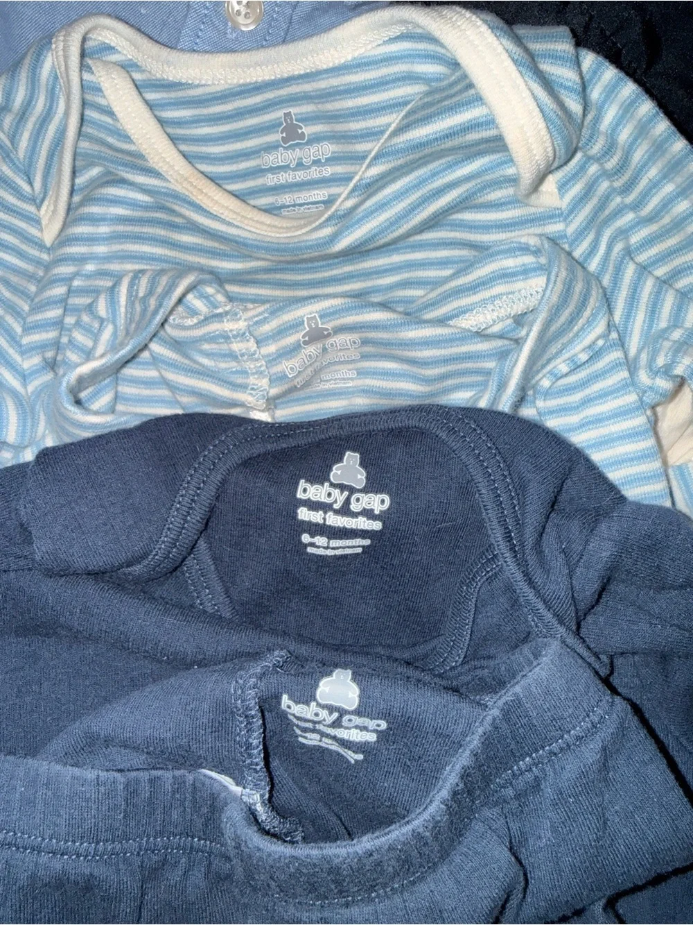 6-9 and 6-12 Months - Fall winter outfits - Boy- GAP, Carter’s, Children’s Place